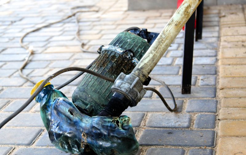 Septic Tank Pumping in Progress